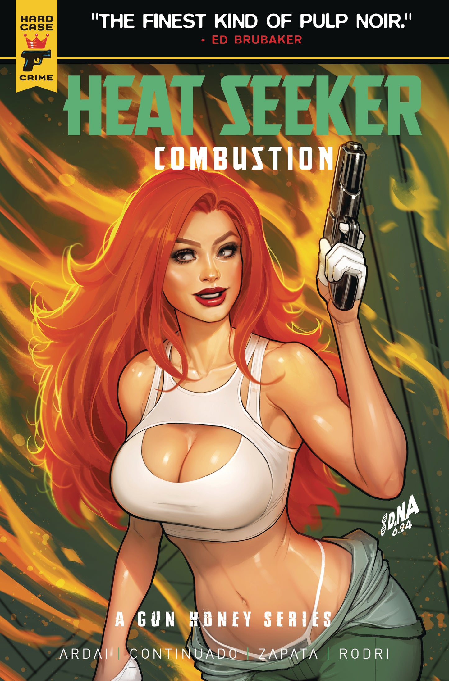 HEAT SEEKER COMBUSTION GUN HONEY SERIES #1 CVR A NAKAYAMA (MR) 2024 Gun Honey TITAN COMICS