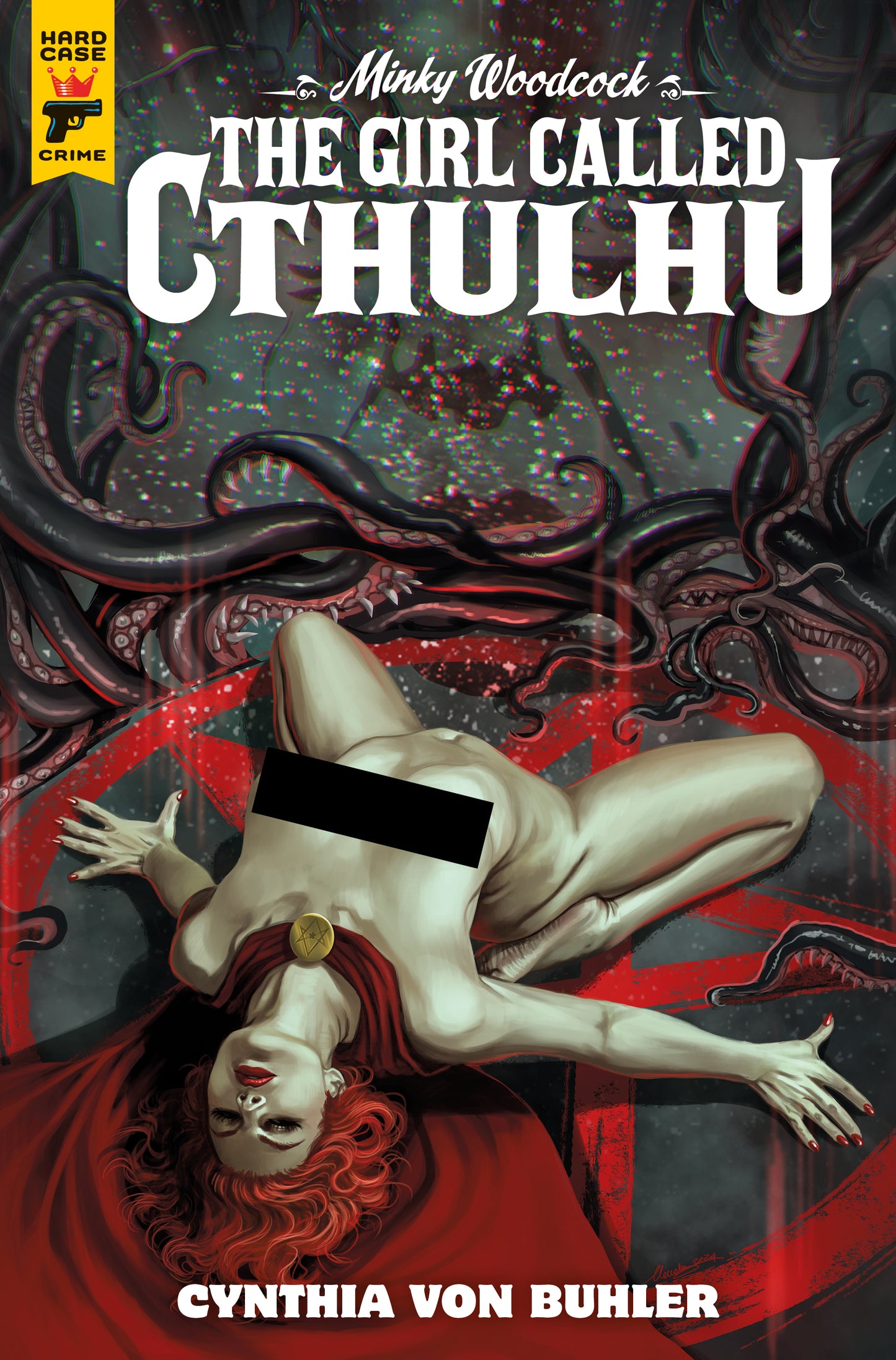 MINKY WOODCOCK GIRL CALLED CTHULHU #2 (OF 4) CVR D NUDE BAG VARIANT 2024 TITAN COMICS