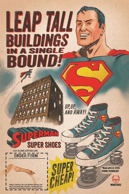 SUPERMAN #21 CVR C DAVE JOHNSON CARD STOCK VARIANT 2024 Superman DC COMICS