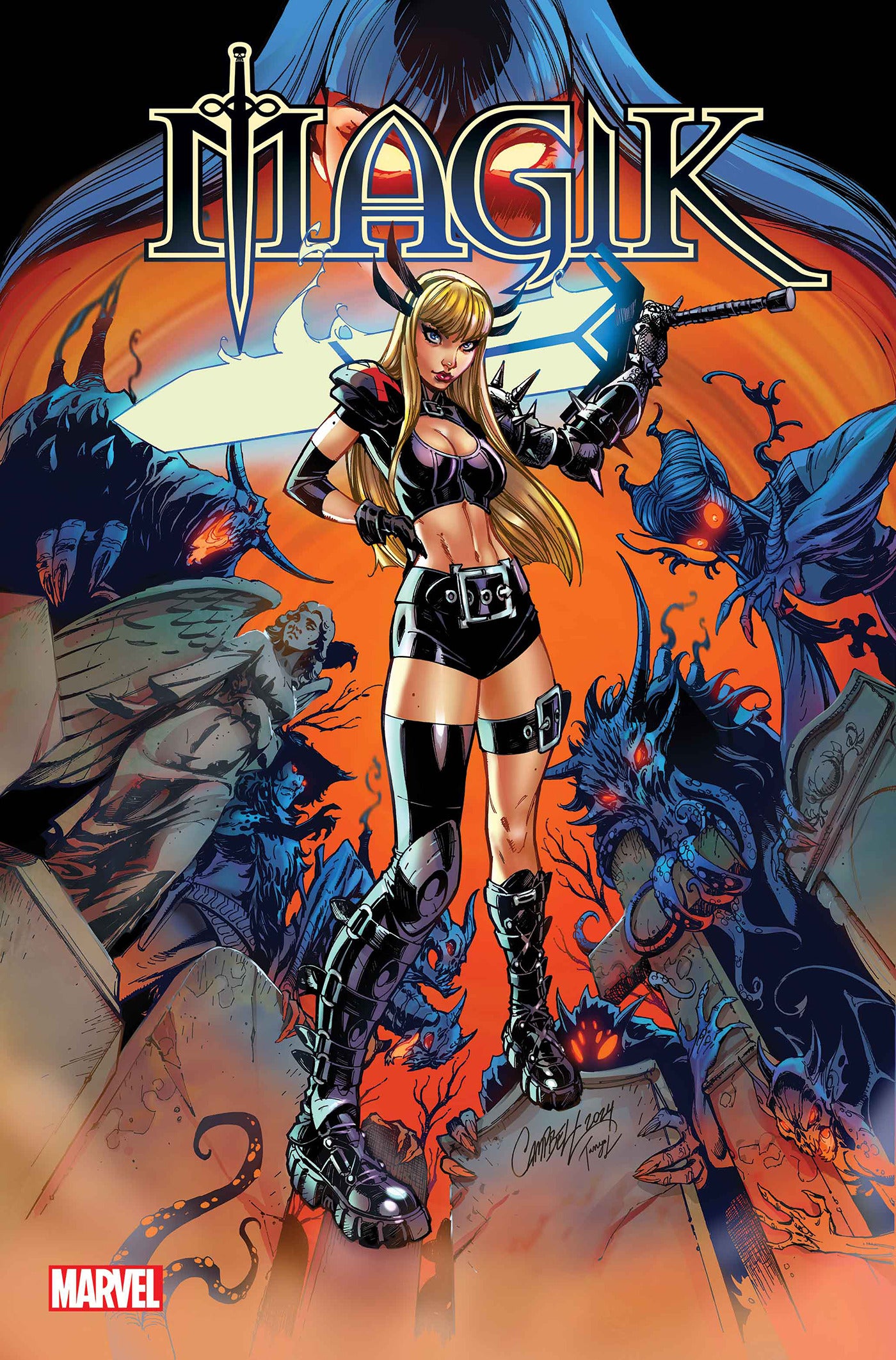 MAGIK #1 J SCOTT CAMPBELL 2025 Magik MARVEL PRH
