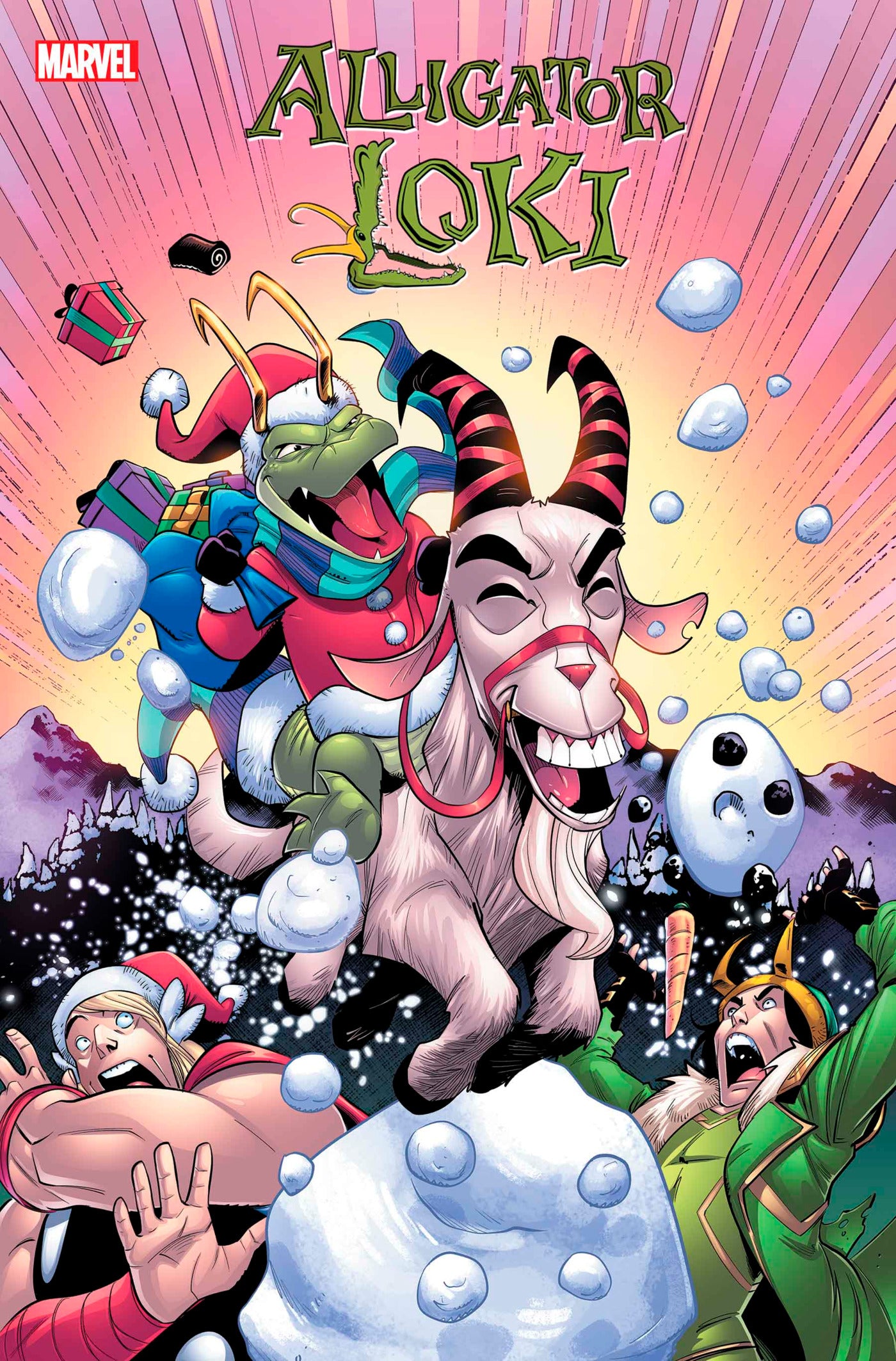 ALLIGATOR LOKI HOLIDAY SPECIAL #1 2024 Loki MARVEL PRH