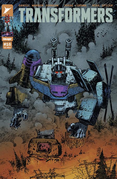 TRANSFORMERS #16 CVR B CORONA & SPICER 2025 Transformers IMAGE COMICS