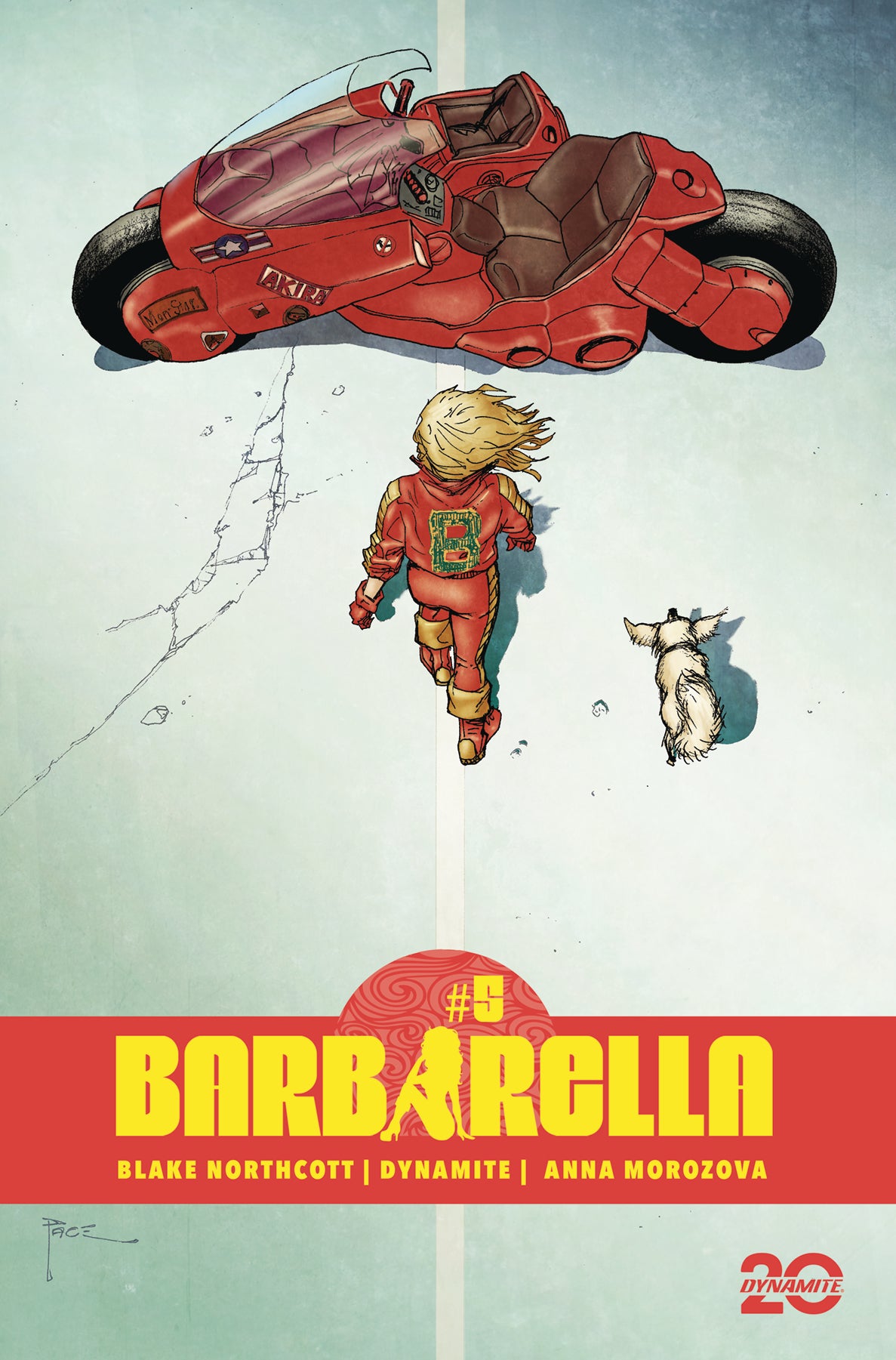 BARBARELLA #5 CVR C PACE AKIRA HOMAGE VARIANT 2025 Barbarella DYNAMITE