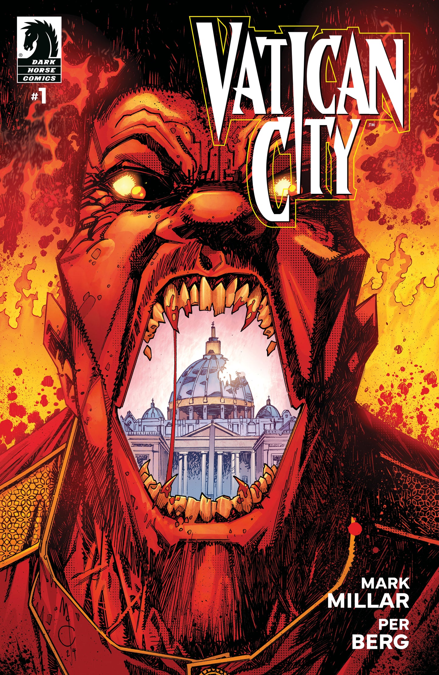 VATICAN CITY #1 CVR C MCCREA VARIANT (MR) 2025 DARK HORSE PRH