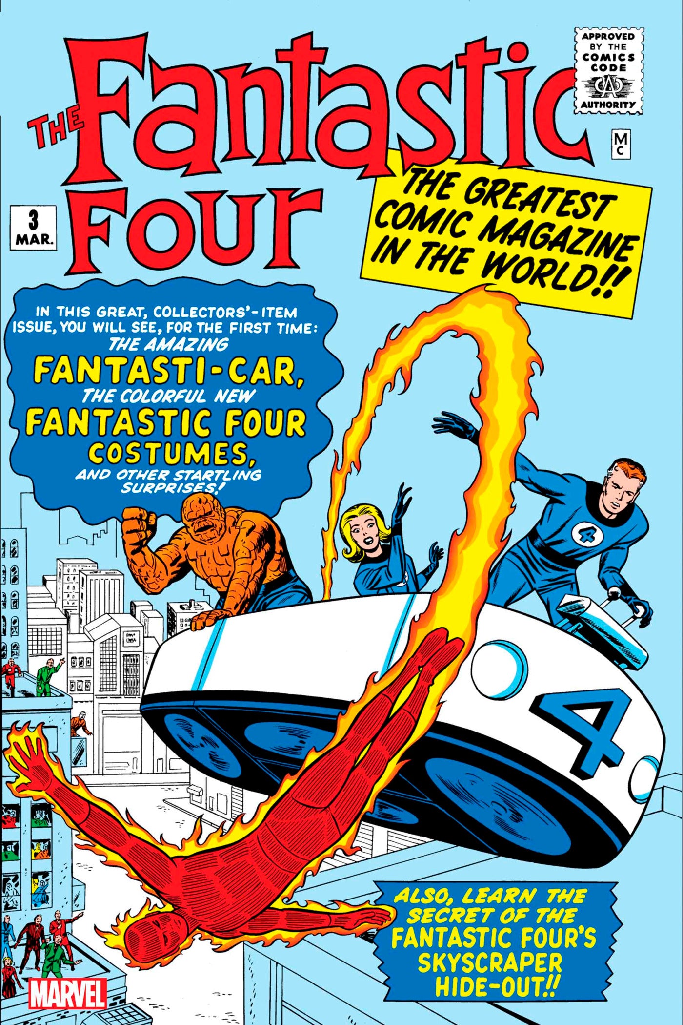 FANTASTIC FOUR #3 FACSIMILE EDITION 2025 MARVEL PRH