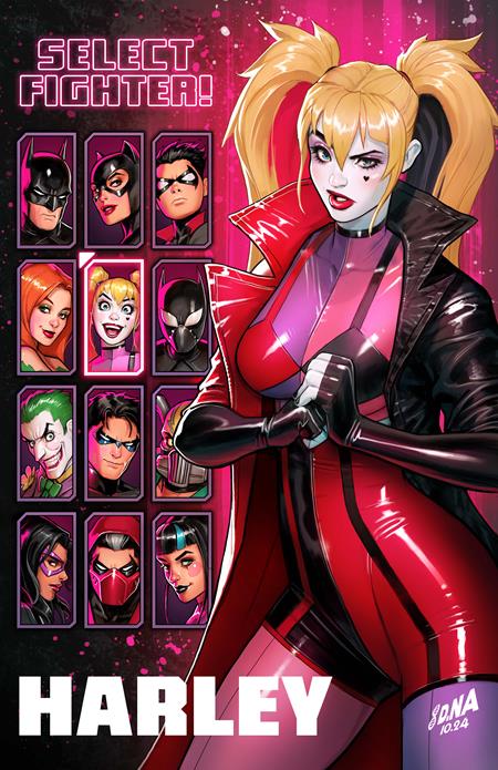 HARLEY QUINN #49 CVR B DAVID NAKAYAMA CARD STOCK VARIANT 2025 DC COMICS