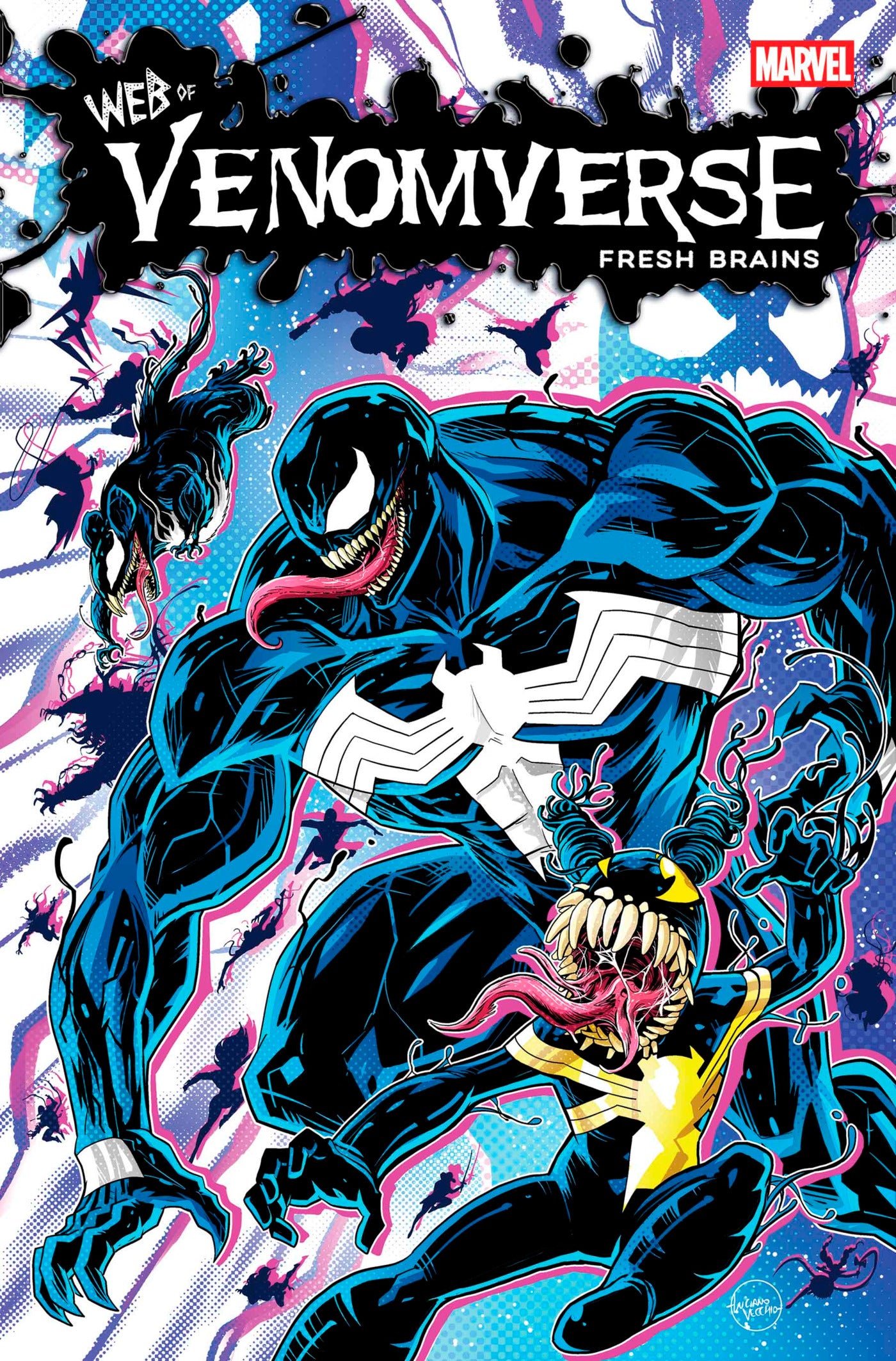 WEB OF VENOMVERSE FRESH BRAINS #1 2025 MARVEL PRH
