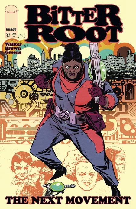BITTER ROOT THE NEXT MOVEMENT #2 (OF 5) CVR A SANFORD GREENE CONNECTING (MR) 2025 IMAGE COMICS