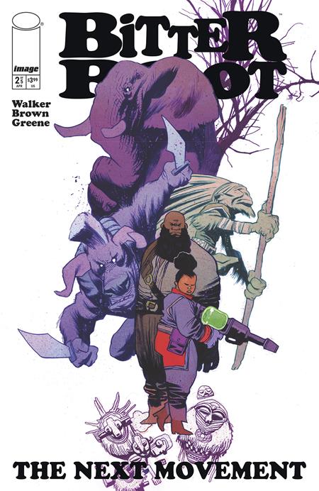 BITTER ROOT THE NEXT MOVEMENT #2 (OF 5) CVR B JAMES HARREN LEGACY VARIANT (MR) 2025 IMAGE COMICS