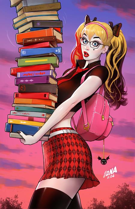 HARLEY QUINN #50 CVR B DAVID NAKAYAMA CARD STOCK VARIANT 2025 Harley Quinn DC COMICS