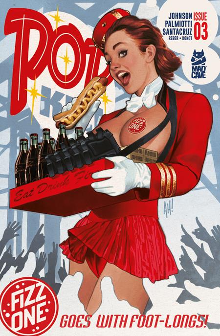 POP KILL #3 (OF 4) CVR B ADAM HUGHES VARIANT (MR) 2025 MAD CAVE STUDIOS