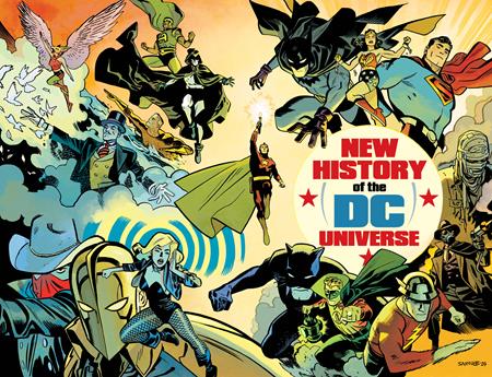 NEW HISTORY OF THE DC UNIVERSE #1 (OF 4) CVR A CHRIS SAMNEE WRAPAROUND 2025 DC COMICS