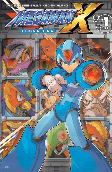 MEGA MAN X TIMELINES #1 CVR A HUANG 2025 Mega Man UDON ENTERTAINMENT