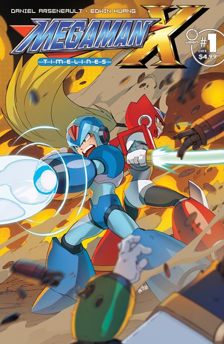 MEGA MAN X TIMELINES #1 CVR B STEINBACH 2025 Mega Man UDON ENTERTAINMENT