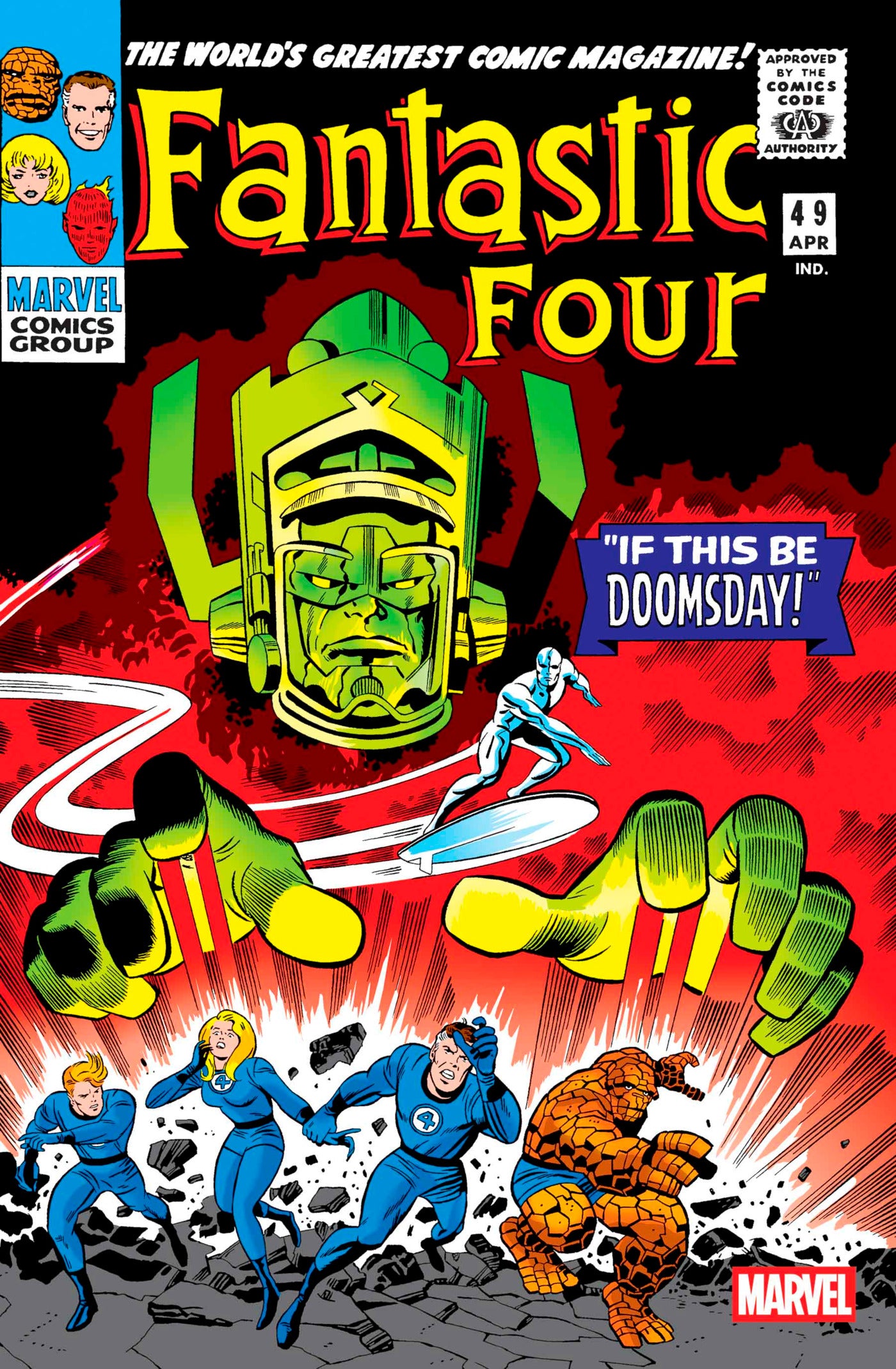 FANTASTIC FOUR #49 FACSIMILE EDITION 2025 MARVEL PRH