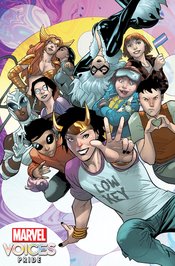 MARVEL UNITED A PRIDE SPECIAL #1 JAN BAZALDUA VARIANT 2025 MARVEL PRH