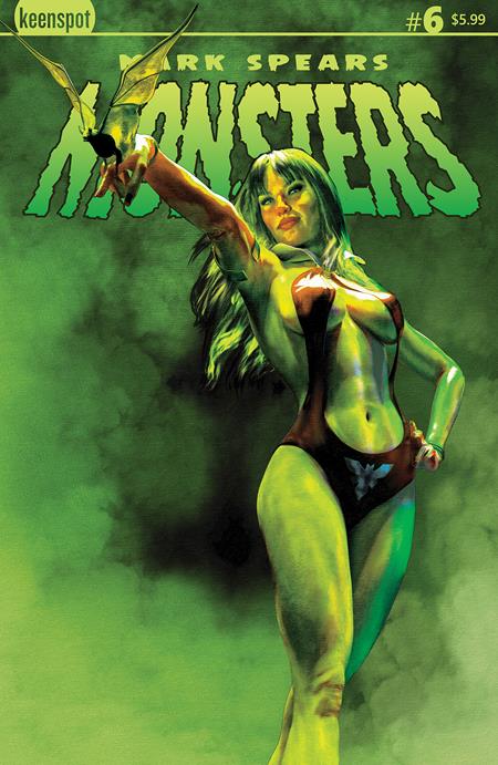 MARK SPEARS MONSTERS #6 CVR C VAMPIRELLA 2025 Universal Monsters KEENSPOT ENTERTAINMENT