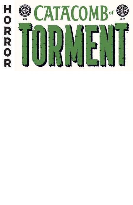 EC CATACOMB OF TORMENT #1 CVR D BLANK SKETCH (MR) 2025 ONI PRESS INC.