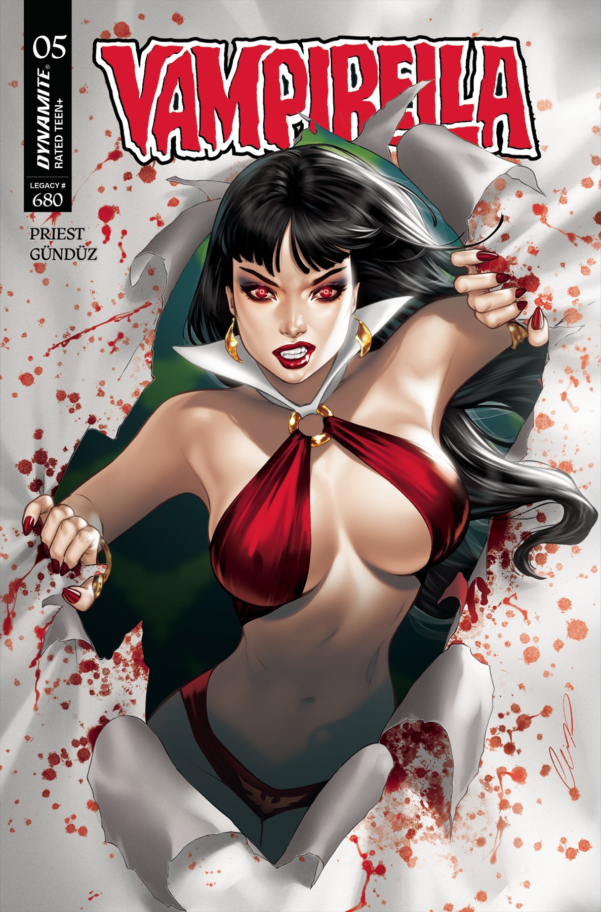 VAMPIRELLA (2025) #5 CVR D CHATZOUDIS VARIANT 2025 Vampirella DYNAMITE