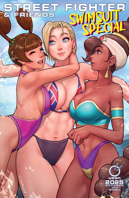 STREET FIGHTER & FRIENDS SWIMSUIT SPECIAL #1 (ONE SHOT) CVR B QUASIMODOX VARIANT 2025 Street Fighter UDON ENTERTAINMENT