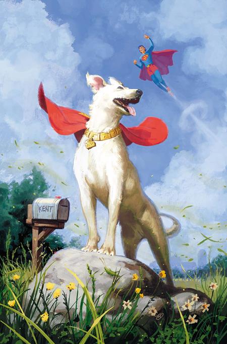 KRYPTO THE LAST DOG OF KRYPTON #5 (OF 5) CVR B DAVID TALASKI CARD STOCK VARIANT 2025 Superman DC COMICS