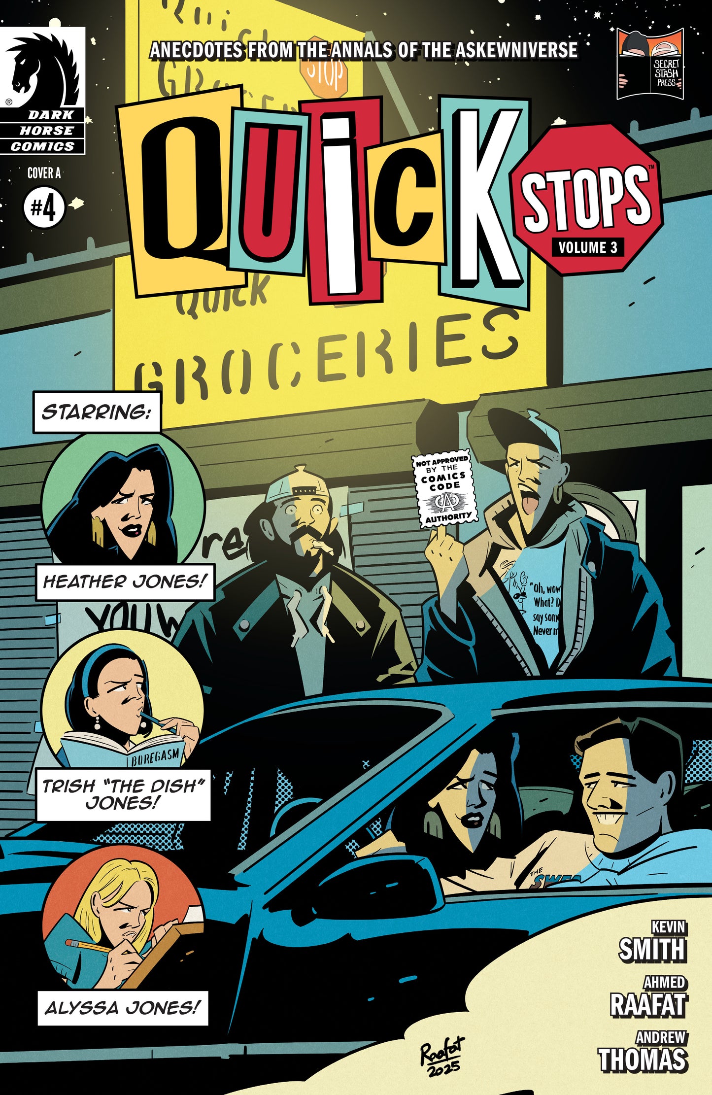 Quick Stops Volume 3 #4 (CVR A) (Ahmed Raafat) 2025 Dark Horse Comics