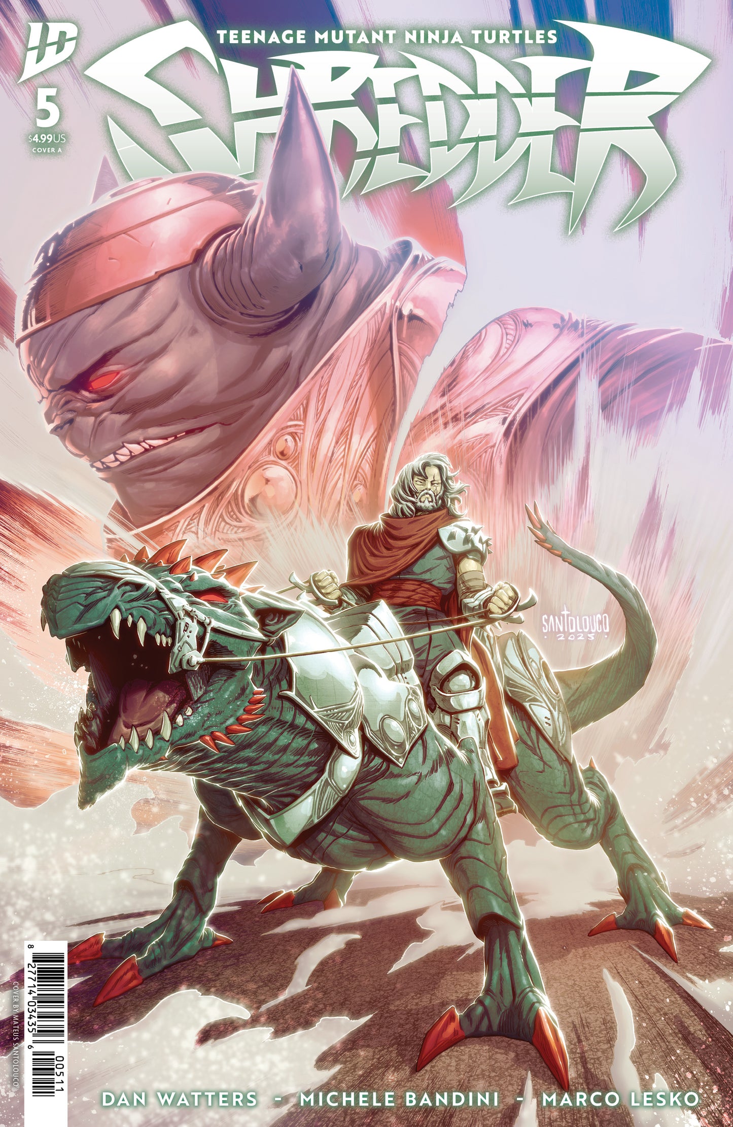 01/21/2026 Teenage Mutant Ninja Turtles: Shredder #5 Cover A (Santolouco) IDW Publishing