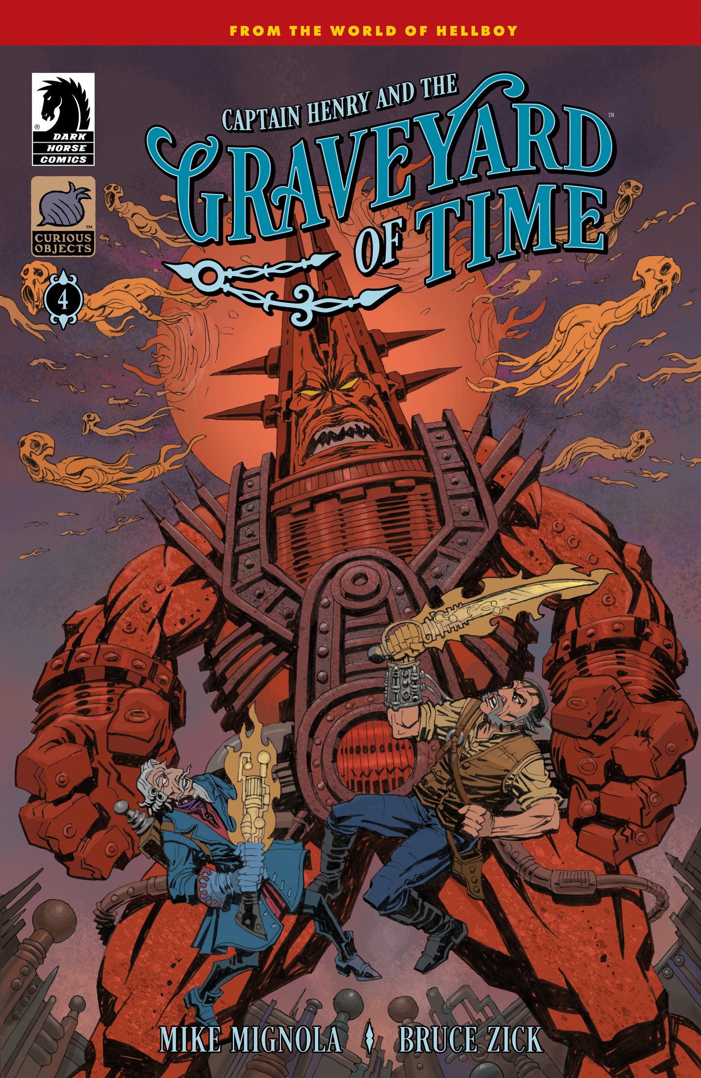 02/18/2026 Captain Henry and the Graveyard of Time #4 (CVR A) (Bruce Zick) Dark Horse Comics