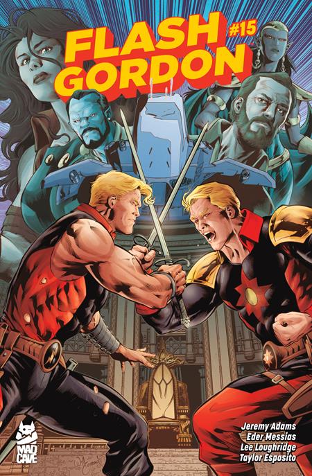 01/14/2026 FLASH GORDON #15 CVR A WILL CONRAD LEE LOUGHRIDGE MAD CAVE STUDIOS