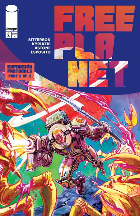 01/14/2026 FREE PLANET #8 CVR A JED DOUGHERTY IMAGE COMICS