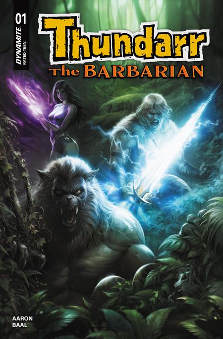 01/21/2026 THUNDARR THE BARBARIAN #1 CVR B FRANCESCO MATTINA VAR DYNAMITE ENTERTAINMENT