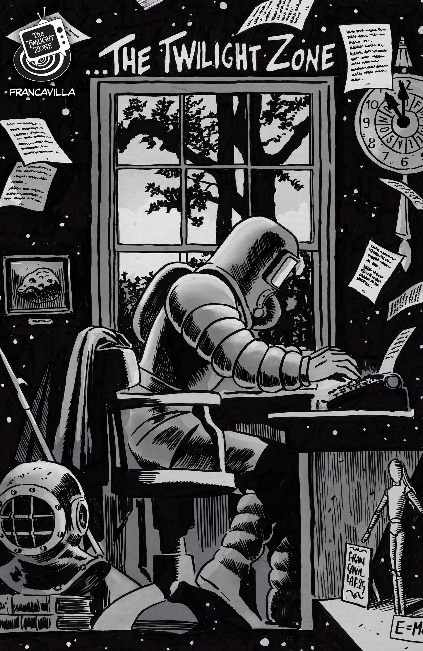 03/04/2026 The Twilight Zone #5 Variant B (Francavilla Connecting Cover) IDW Publishing