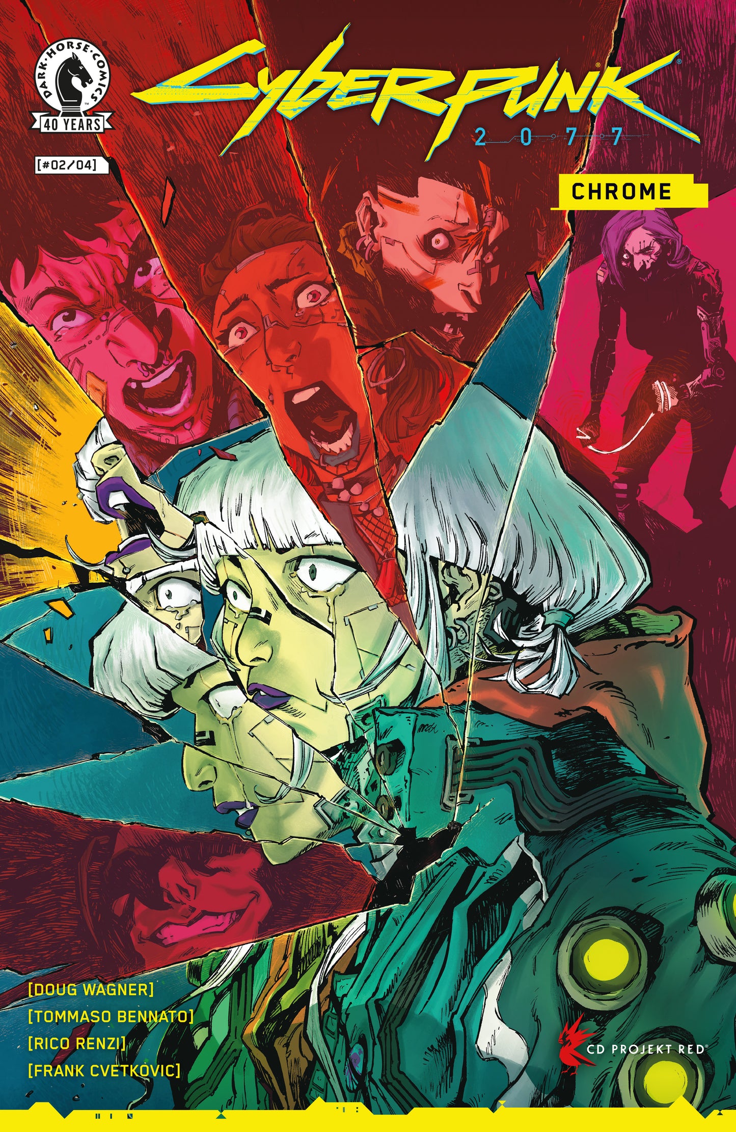 03/11/2026 Cyberpunk 2077: Chrome #2 (CVR A) (Tommaso Bennato) Dark Horse Comics