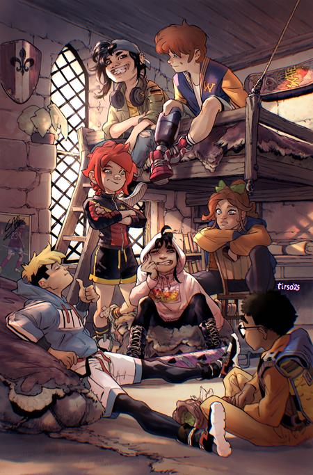 02/11/2026 C.O.R.T. CHILDREN OF THE ROUND TABLE #6 (OF 6) CVR B TIRSO CONS CARD STOCK VAR DC COMICS