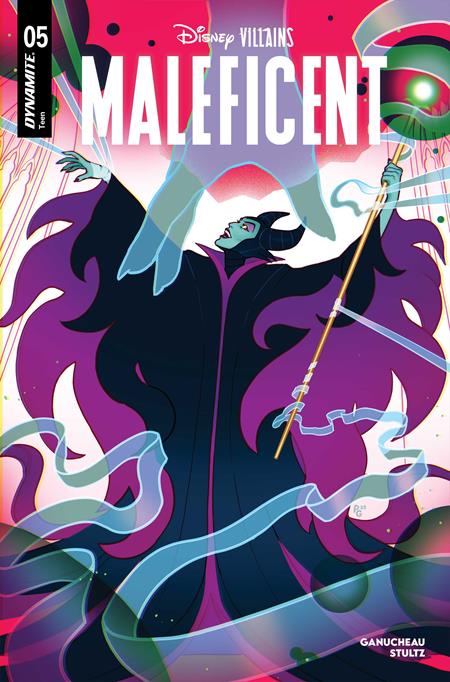 02/18/2026 DISNEY VILLAINS MALEFICENT #5 CVR A PAULINA GANUCHEAU DYNAMITE ENTERTAINMENT