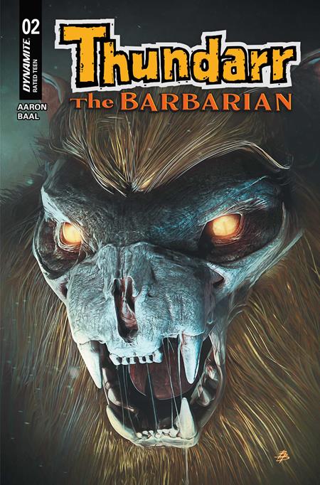 02/04/2026 THUNDARR THE BARBARIAN #2 CVR C BJORN BARENDS VAR DYNAMITE ENTERTAINMENT