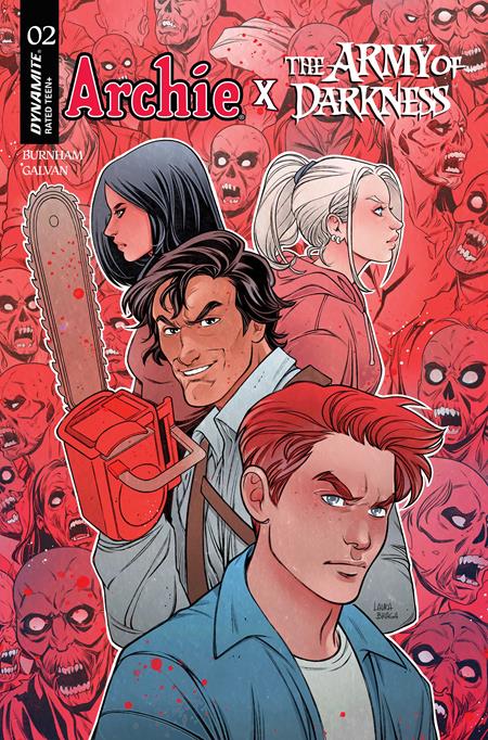 03/11/2026 ARCHIE X ARMY OF DARKNESS #2 CVR C LAURA BRAGA VAR DYNAMITE ENTERTAINMENT