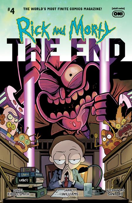 03/04/2026 RICK AND MORTY THE END #4 (OF 6) CVR B TROY LITTLE VAR ONI PRESS