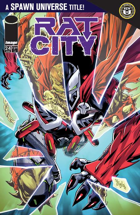 03/11/2026 SPAWN RAT CITY #24 CVR A ZE CARLOS IMAGE COMICS