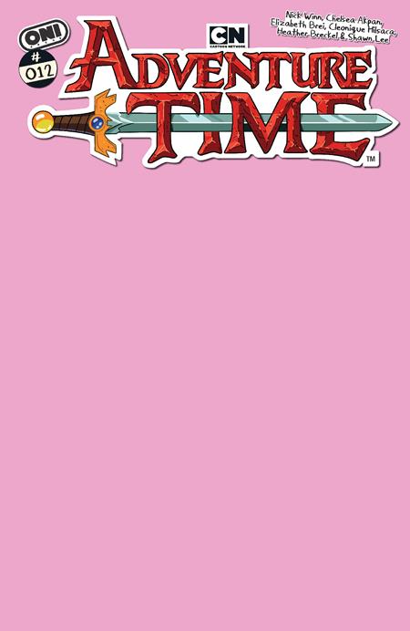 04/22/2026 ADVENTURE TIME (2025) #12 CVR C GUMBALL GUARDIAN PINK BLANK SKETCH VAR ONI PRESS
