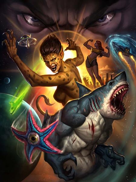 04/22/2026 JUSTICE LEAGUE UNLIMITED #18 CVR E AARON BARTLING THINGS TO COME CARD STOCK VAR (DC K.O.) DC COMICS