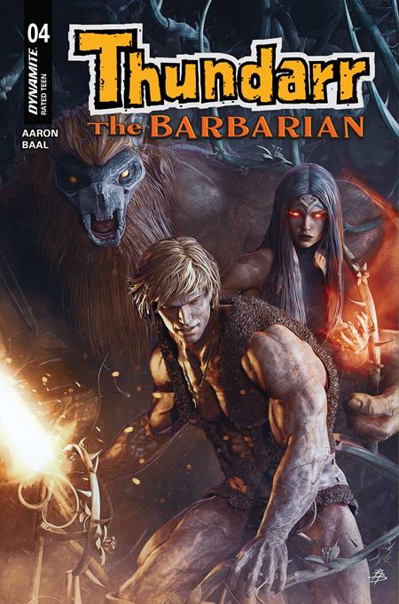 04/29/2026 THUNDARR THE BARBARIAN #4 CVR C BJORN BARENDS VAR DYNAMITE ENTERTAINMENT