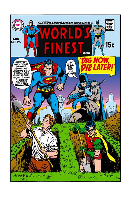 04/22/2026 WORLDS FINEST COMICS #195 FACSIMILE EDITION CVR A CURT SWAN DC COMICS
