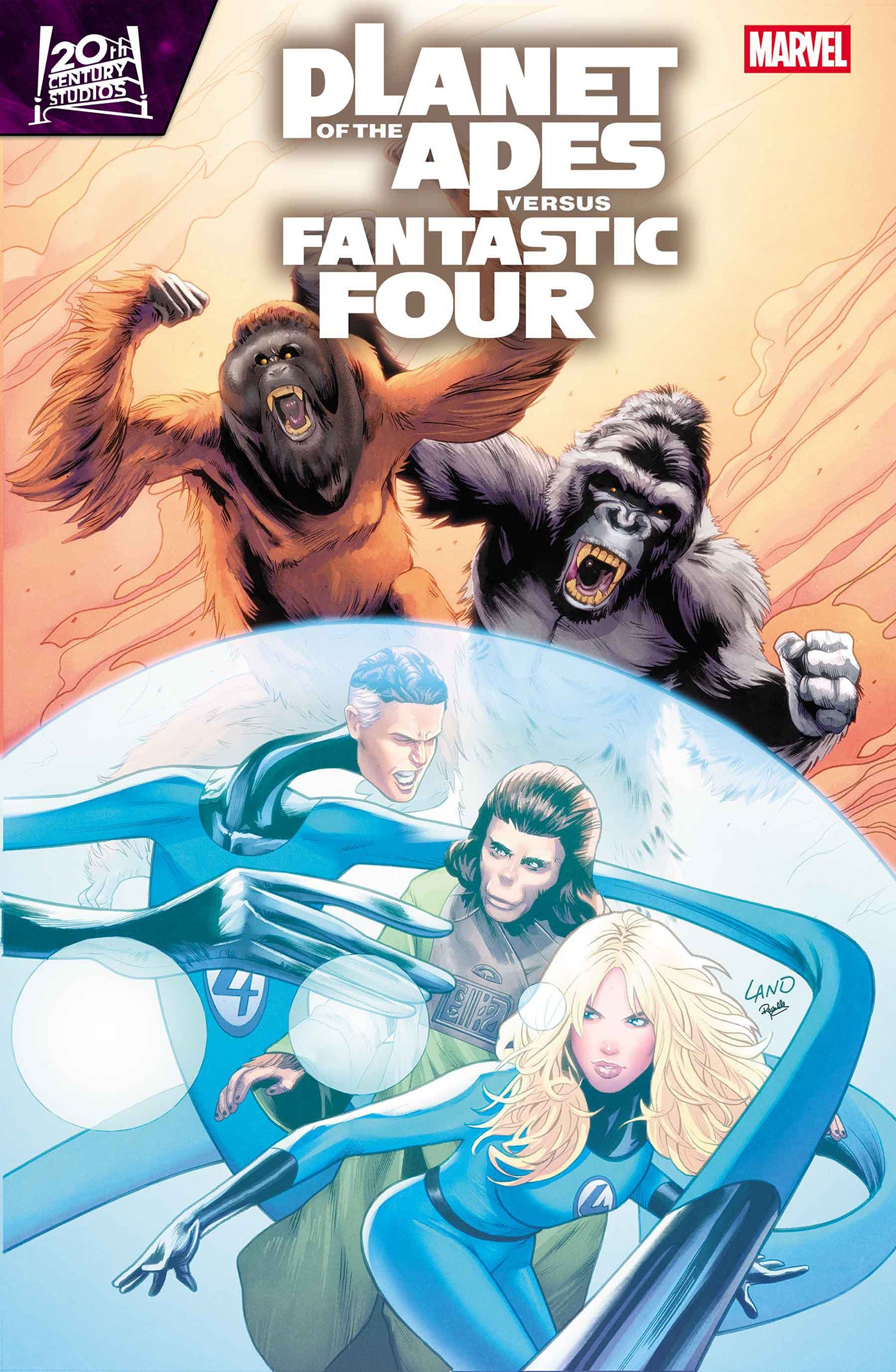 04/22/2026 PLANET OF THE APES VS. FANTASTIC FOUR #3 MARVEL