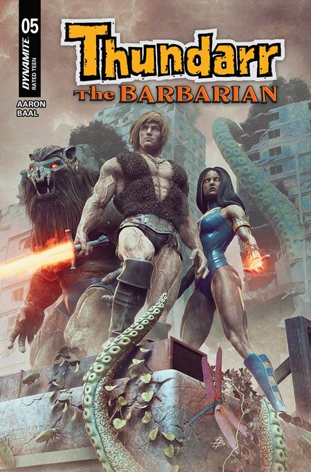 05/27/2026 THUNDARR THE BARBARIAN #5 CVR C BJORN BARENDS VAR DYNAMITE ENTERTAINMENT