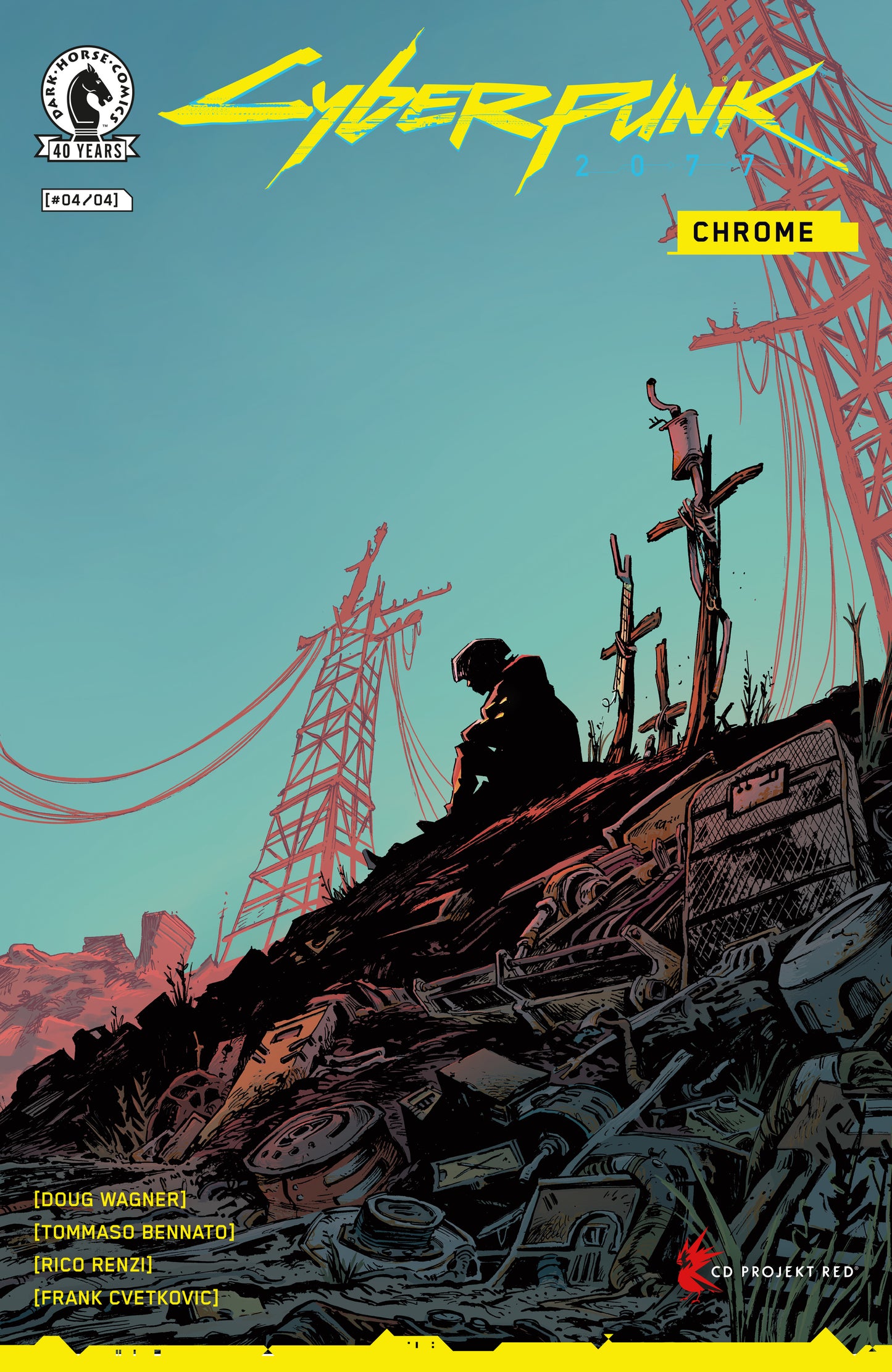 07/15/2026 Cyberpunk 2077: Chrome #4 (CVR A) (Tommaso Bennato) DARK HORSE COMICS