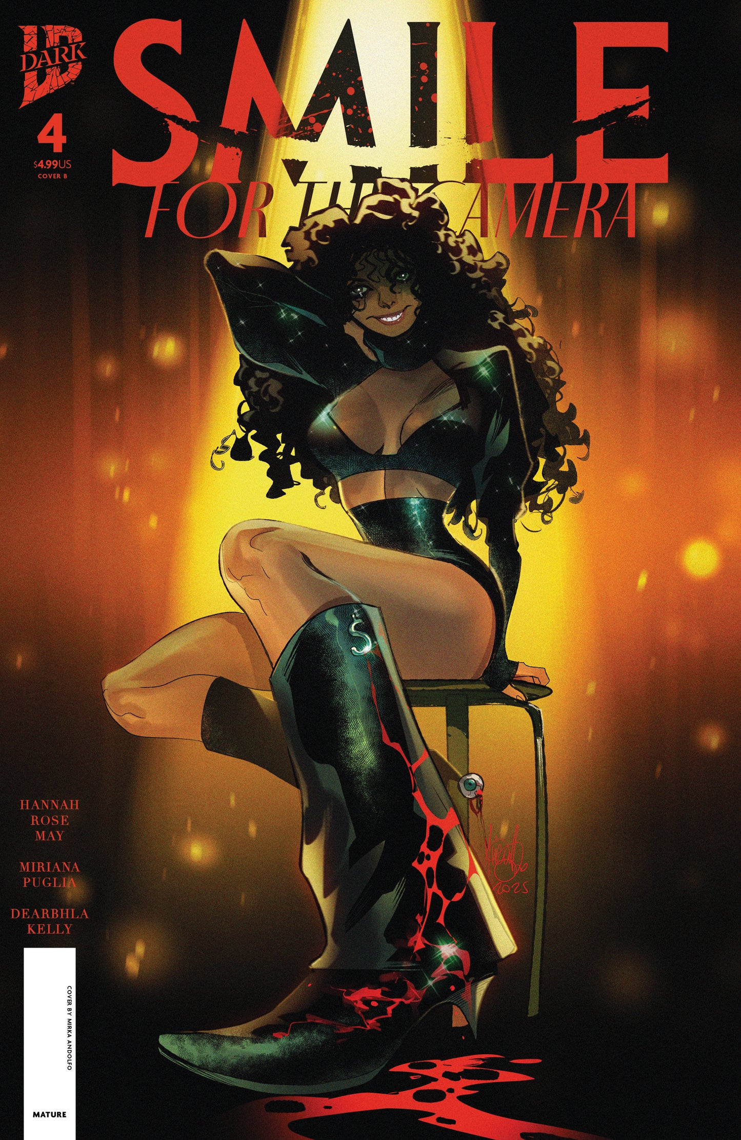 06/17/2026 Smile: For the Camera #4 Variant B (Andolfo) IDW PUBLISHING