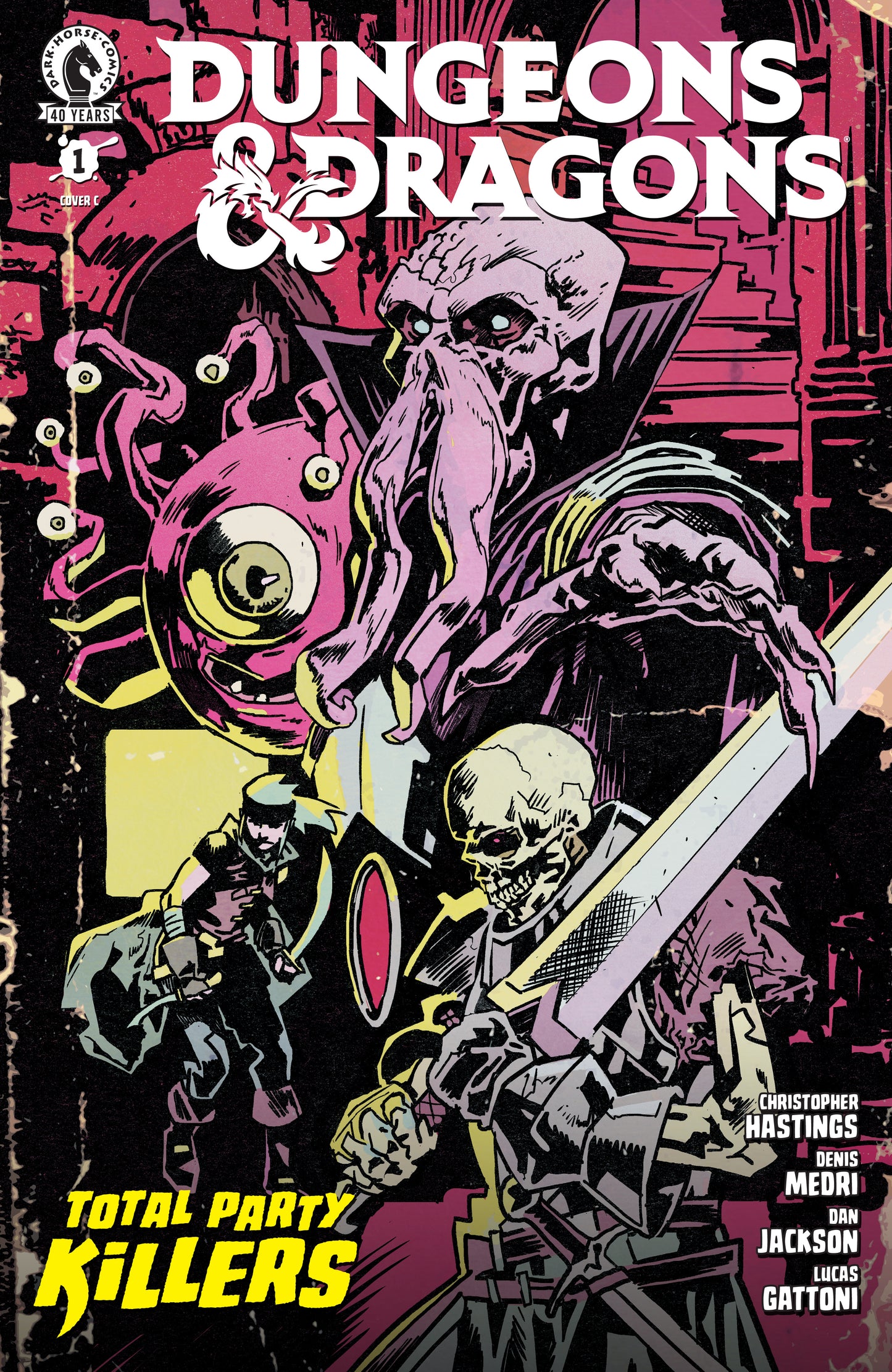07/22/2026 Dungeons & Dragons: Total Party Killers #1 (CVR C) (Michael Walsh) DARK HORSE COMICS