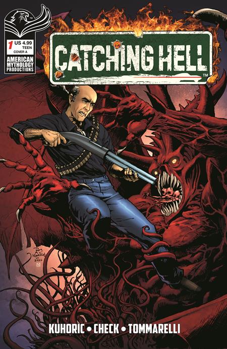 06/10/2026 CATCHING HELL FEAT REGGIE BANNISTER #1 CVR A ROY ALLAN MARTINEZ Previously Solicted Thru Diamond PRANA PUBLISHERS