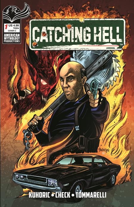 06/10/2026 CATCHING HELL FEAT REGGIE BANNISTER #1 CVR C PAUL MAITLAND VAR Previously Solicted Thru Diamond PRANA PUBLISHERS
